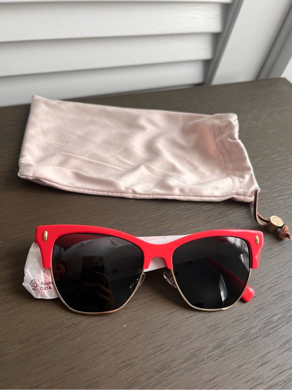 Tory Burch 0TY7199 Red Frame Sunglasses